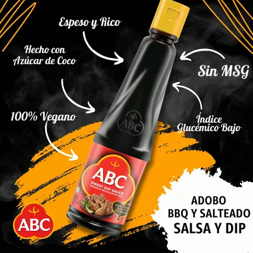 Vista 5 de Salsa de soja dulce Kecap Manis, 20.2 onzas por ABC