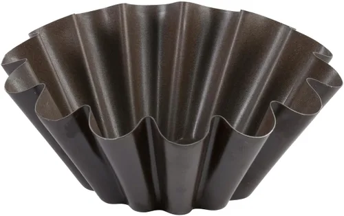 Vista 2 de Paderno World Cuisine Brioche antiadherente moldes, 5.5 pulgadas, Plateado