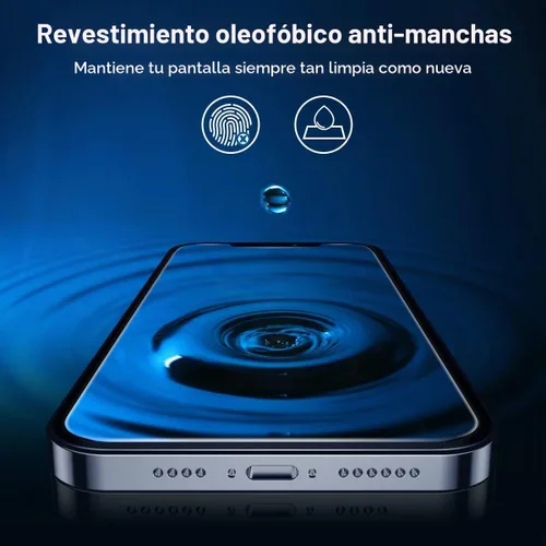 Vista 9 de Fotbor Protector de pantalla de privacidad para iPhone 12 Pro Max, protector de pantalla de privacidad para iPhone 12 Pro Max [2 antiespías]