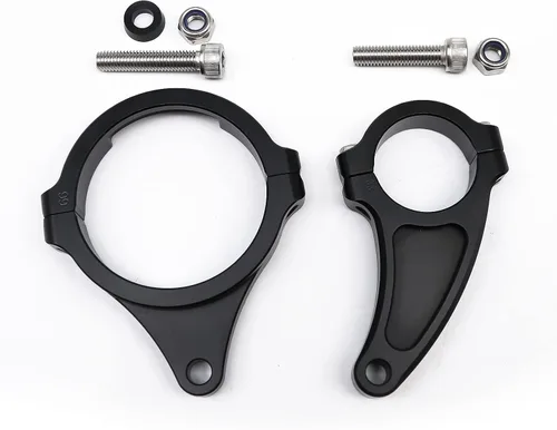 Vista 6 de Kit de amortiguador de dirección de scooter eléctrico para King GT King GT Pro Kaabo Wolf King+ (negro)
