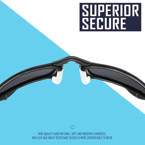 Vista 3 de SAUCER Piezas de nariz de repuesto, almohadillas y orejeras, kit de goma para gafas de sol Oakley Juliet