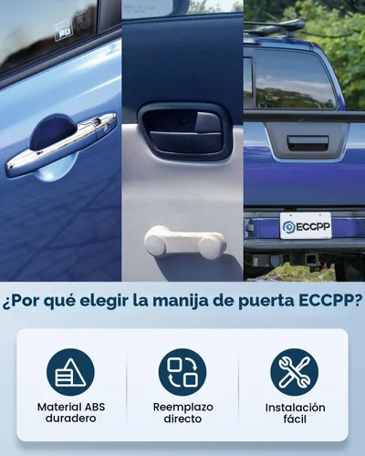 Vista 4 de ECCPP Manija de puerta interior apta para Toyota para Tacoma