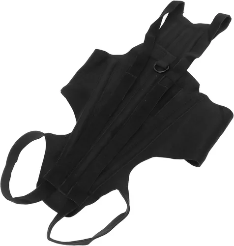 Vista 3 de Jiawu Soporte de espalda para perro, soporte de espalda para mascotas, protector de espalda de perro para artritis, recuperación quirúrgica espinal
