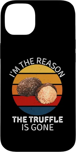 Vista 15 de Vintage I'm The Reason Truffle is Gone Food Lover Case for iPhone 16