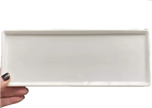 Vista 5 de Paleta de acuarela de cerámica, pintura de acuarela multirejilla, paleta de porcelana blanca, pintura profesional, suministros de cerámica adecuados