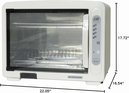 Vista 5 de SD-1533A: Secador de platos de aire caliente eléctrico interior inoxidable (no lavavajillas)