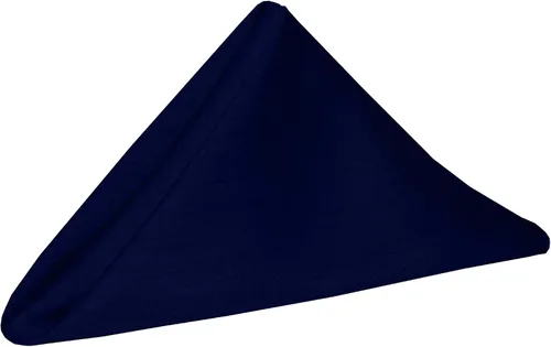 Vista 13 de Ultimate Textile -1 docena - Reversible Shantung Satin - Majestic - Servilletas de tela Majestic de 20.0 x 20.0 in, color azul bígaro Periwinkle