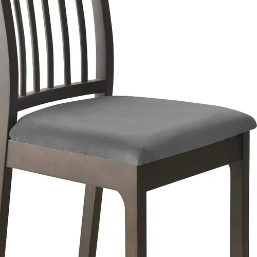 Vista 20 de Juego de 2 fundas elásticas para asiento de silla de comedor, de terciopelo suave, fundas protectoras universales extraíbles para sillas de comedor