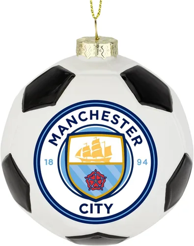 Vista 6 de Tree Buddees x Manchester City F.C. - Adorno de Navidad oficial del club de fútbol de edición limitada, equipo de fútbol de la Premier League