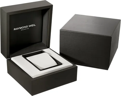 Vista 3 de Raymond Weil Reloj negro de cuarzo suizo 5391-LS1-00300 Tango para mujer, Negro -, Moderno