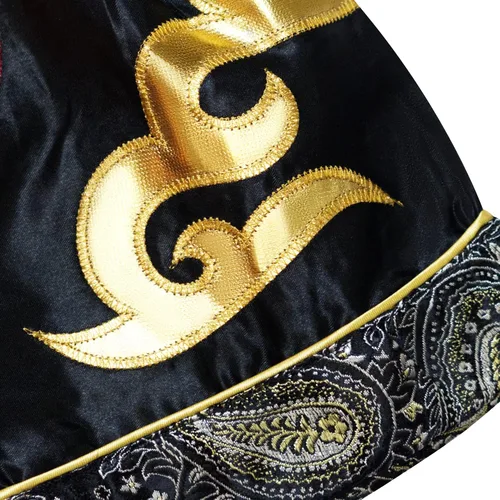 Vista 4 de SIAMKICK Pantalones cortos clásicos de Muay Thai para hombres y mujeres, boxeo, kickboxing, alto grado, artes marciales mixtas, ropa de entrenamiento