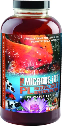 Vista 10 de Eco Labs 971047 10PLG4. Microbe Lift, líquido que reduce bacterias y crea un ambiente agradable para los peces. Un galón.