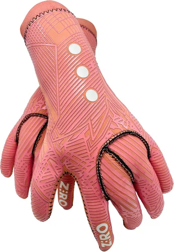Vista 2 de KRONIS Guantes de portero ZRO Talla 4-11 Adulto y juventud Guantes sin agarre diseñados para mejorar, manejar, confianza y concentración