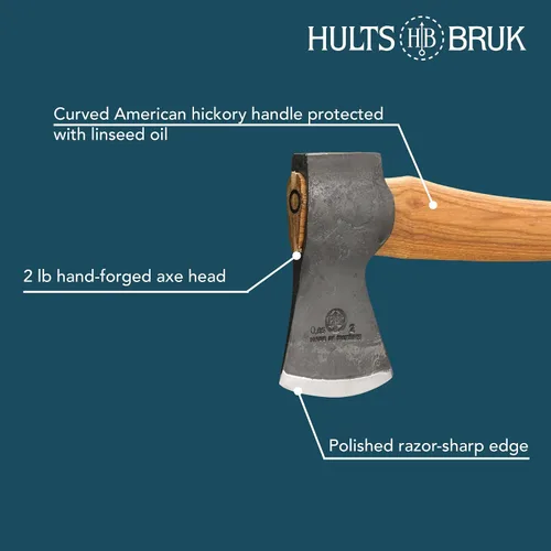Vista 5 de Hults Bruk Kisa Felling Axe