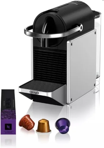 Vista 6 de De'Longhi Nespresso Pixie EN127.S, cafetera totalmente automática, cafetera de un botón con multifunción, juego de bienvenida incluido, diseño