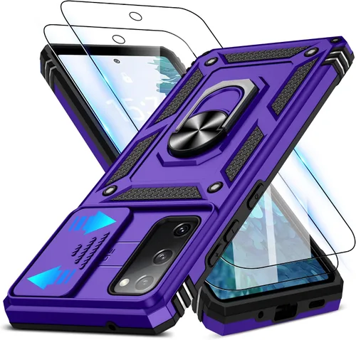 Vista 60 de ATUMP for Google Pixel 10A Case with Camera Lens Cover & HD Screen Protector(2 Pcs), [10FT Military Grade Drop Protection] Magnetic Ring Holder