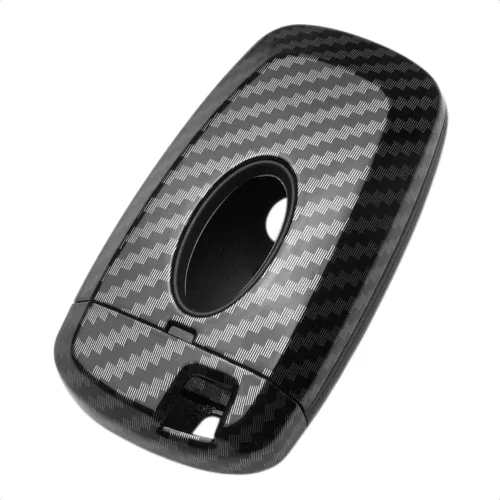 Vista 2 de Funda para llave inteligente compatible con Ford Edge Expedition Explorer Fusion para Mustang Cobra, mando a distancia sin llave de 4 botones