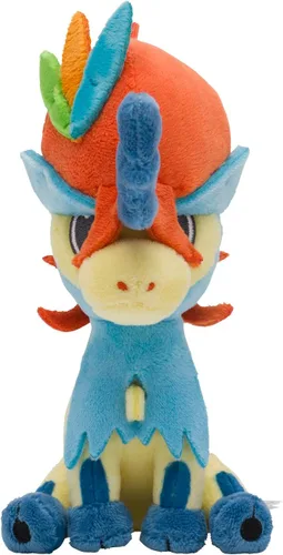 Vista 2 de Pokemon Center: Sitting Cuties: Keldeo Resolute Plush # 647 - Generación 5-6 pulgadas