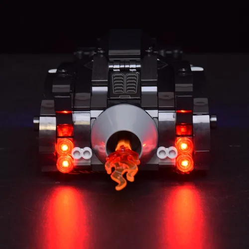Vista 5 de LightGo Kit de iluminación LED diseñado para Batman vs The Joker Chase, compatible con Lego 76224 Batmobile Building Set, no incluye