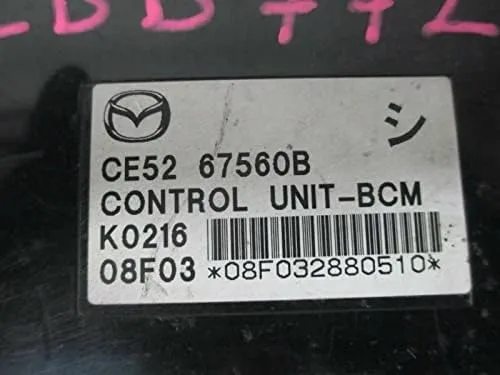Vista 2 de Módulo BCM de control de cuerpo compatible con Mazda 5 CE52 67560B CE5267560B CE5267560B