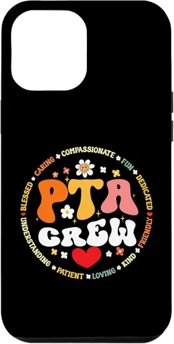 Vista 6 de iPhone 15 Parents Teacher Association Team Supporter PTA Crew Case
