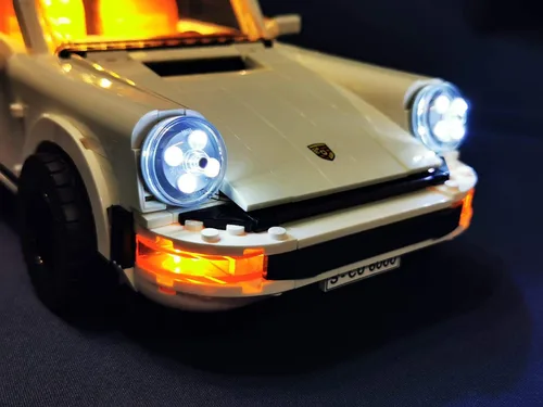 Vista 2 de Kit de iluminación LED para Lego 10295 Porsche 911 (juego de Lego no incluido)