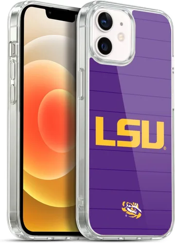 Vista 117 de Head Case Designs Funda de gel suave con licencia oficial de la Universidad Estatal de Louisiana LSU Camou compatible con Apple iPhone 7 Plus/iPhone