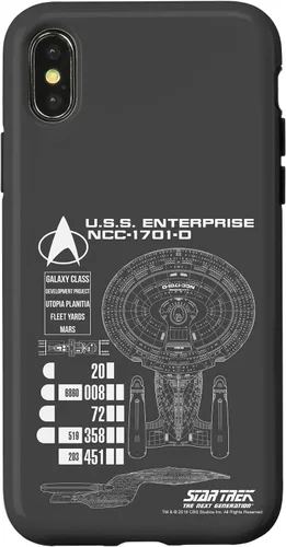 Vista 5 de Star Trek: The Next Generation U.S.S. Enterprise NCC-1701-0 Case for iPhone 17