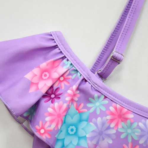 Vista 3 de Henwei Encanto - Traje de baño para niñas 2 piezas bikini Mirabel Isabella Dolores tankini