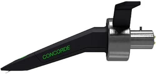 Vista 4 de Ortofon Concorde MkII Mix CC Twin Cartuchos con lápiz óptico esférico (negro) Paquete con cepillo de fibra de carbono Liquid Audio y paño de pulido