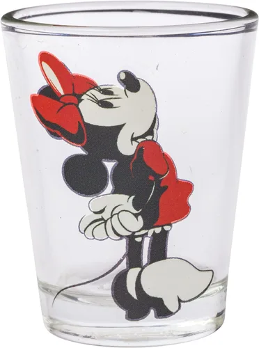 Vista 6 de Silver Buffalo Disney Minnie Mouse Poses - Paquete de 4 mini gafas, 1.5 onzas