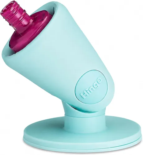 Vista 13 de tweexy Soporte para frasco de esmalte de uñas con bisagra Soporte antiderrame para esmalte de uñas, inclinado, succión IntelliStick Airlock