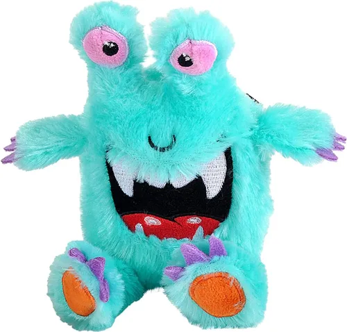 Vista 5 de Wild Republic Monsterkins Grom Jr, animal de peluche, 8 pulgadas, regalo para niños, juguete de peluche, hecho de botellas de agua recicladas