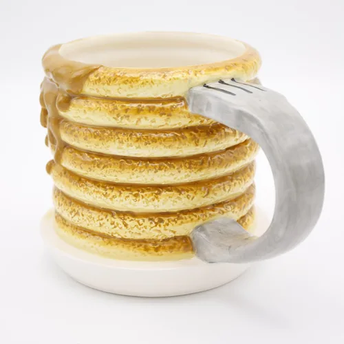 Vista 4 de Island Dogs Pancakes - Taza novedosa, multicolor