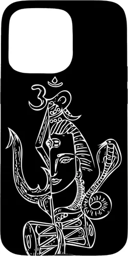 Vista 31 de Lord Shiva Hindu God Spiritual Yogi Inspirational Yoga Case for iPhone 17