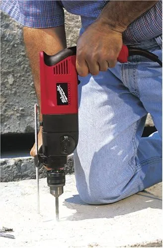 Vista 2 de Milwaukee 5378-21 7.5 Amp 12 pulgadas martillo taladro con pistola
