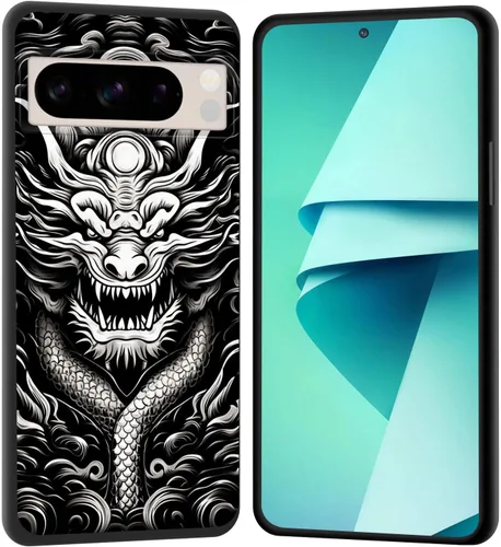 Vista 141 de Funda para Pixel 4 XL, funda de goma de silicona suave a prueba de golpes, funda protectora de cuerpo completo para Google Pixel 4 XL, ciervo