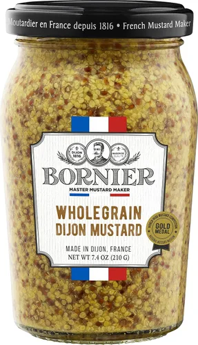 Vista 3 de BORNIER Mostaza Dijon original, 7.4 onzas