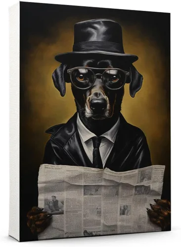 Vista 12 de Thuan Affenpinscher - Póster de lienzo con tus fotos, arte de pared para decoración del hogar, regalo conmemorativo para amantes de las mascotas