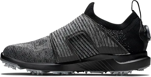 Vista 3 de FootJoy Zapatos de golf Hyperflex Boa para hombre GrisRojo