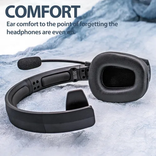 Vista 4 de B450-XT B550-XT Kit de almohadillas de repuesto compatibles con auriculares B450-XT B550XT I B450 B550 XT Accesorios (cuero proteico)