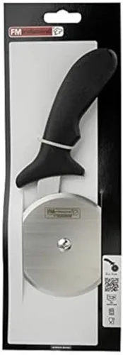 Vista 4 de FMprofessional 21696 - Rueda para pizza (acero inoxidable, 19.7 x 19.7 x 7.9 in), color negro