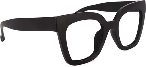 Vista 87 de Zeelool Gafas de luz azul para mujer de moda de tira cuadrada de moda gafas de computadora gafas antifatiga ocular Malcolm JGA000269-22B