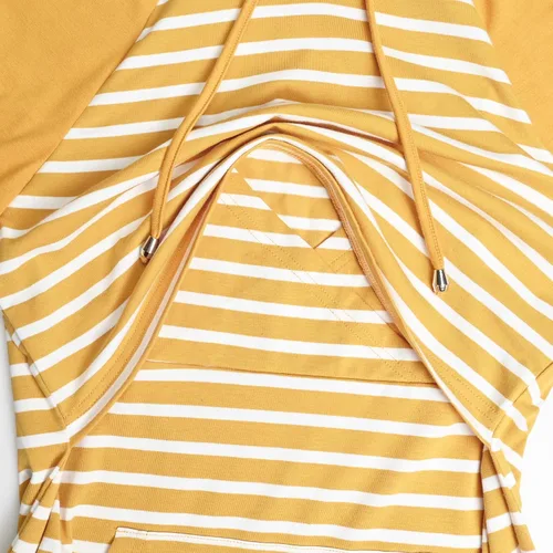 Vista 143 de GINKANA Sudadera con capucha para mujer, manga larga, lactancia materna, ropa casual