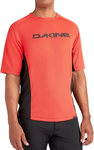 Vista 3 de Dakine Camiseta de manga corta THRILLIUM para hombre, negro, rojo (Black red black)