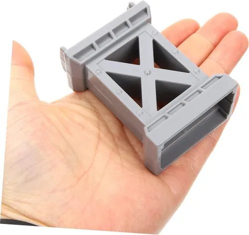 Vista 3 de Gadpiparty Muelle de tren de madera, accesorios de tren de madera, accesorios de tren de madera, accesorios de pista de tren de madera, elevadores
