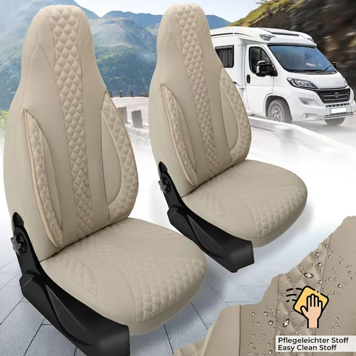 Vista 4 de BREMER SITZBEZÜGE Fundas de asiento de autocaravana para Knaus Van Wave (WPL405)