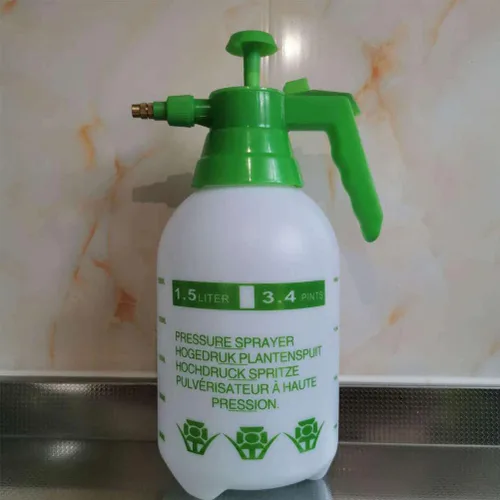 Vista 2 de VANZACK Pulverizador neumático para rociador de agua de manchas, botella rociadora de mano, rociador de jardín, botella de rociador de césped