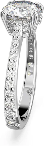 Vista 3 de SWAROVSKI Constella Cocktail Ring Jewelry Collection, Pavé Cut, Clear Crystals