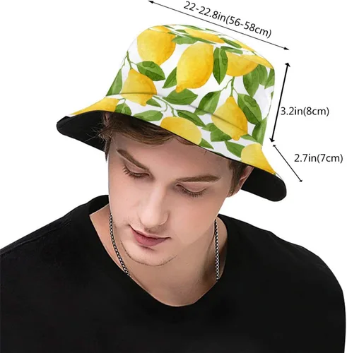 Vista 8 de Bucket Hat Sun Beach Packable Fisherman Cap for Women Men Summer Outdoor Hiking